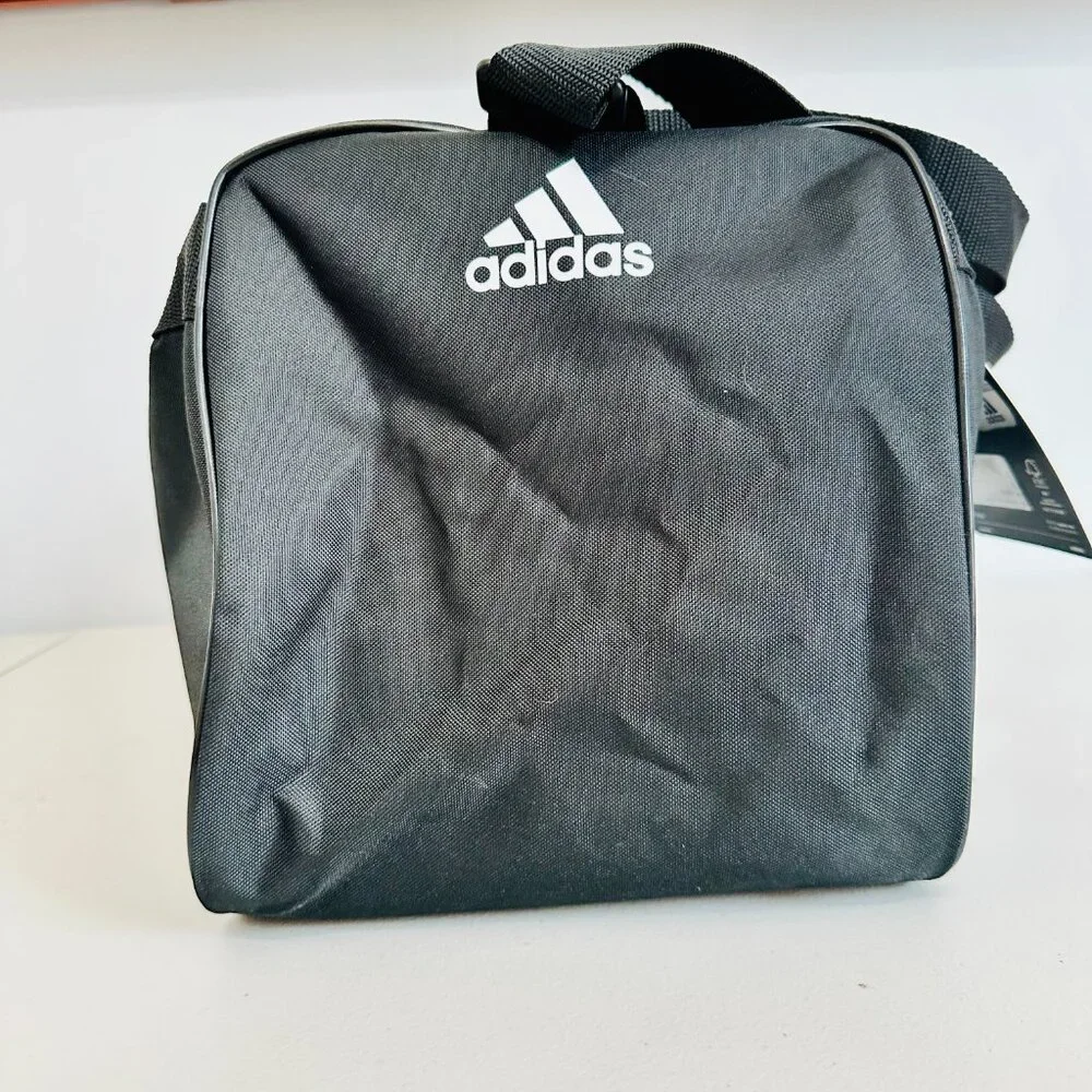 ADIDAS DIABLO SMALL II HEX DUFFLE WEEKENDER OVERNIGHT GYM BAG UNISEX BLACK
